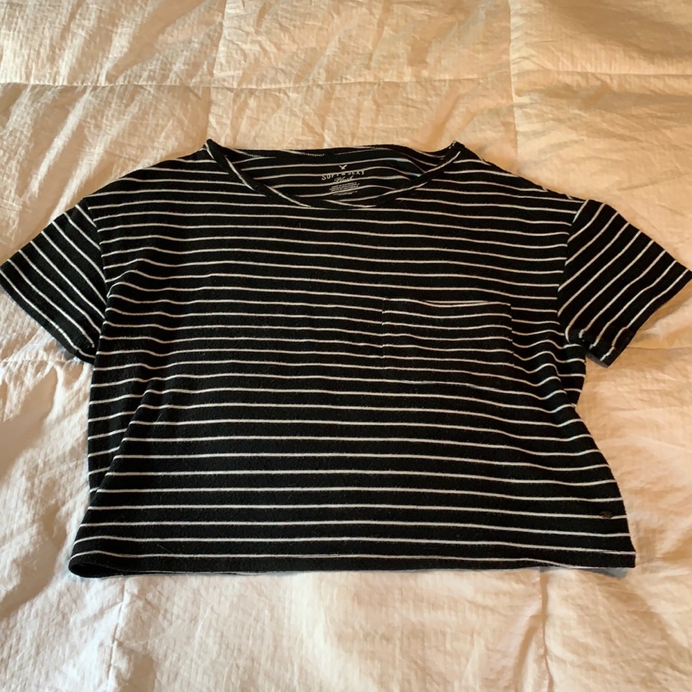 American Eagle Soft & Sexy Crop T-Shirt